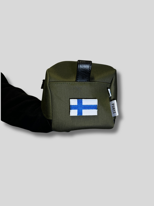 PURYE x Mighty Finland: Accessory Bag (Olive-Night)
