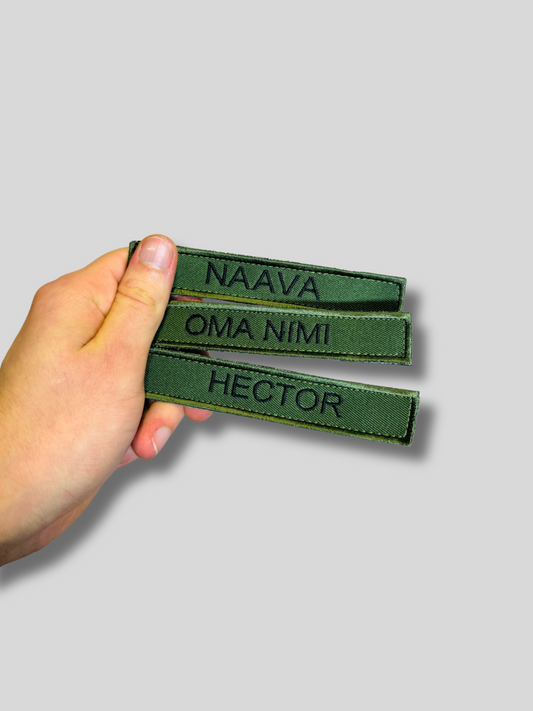 Personalized Velcro Name Tag