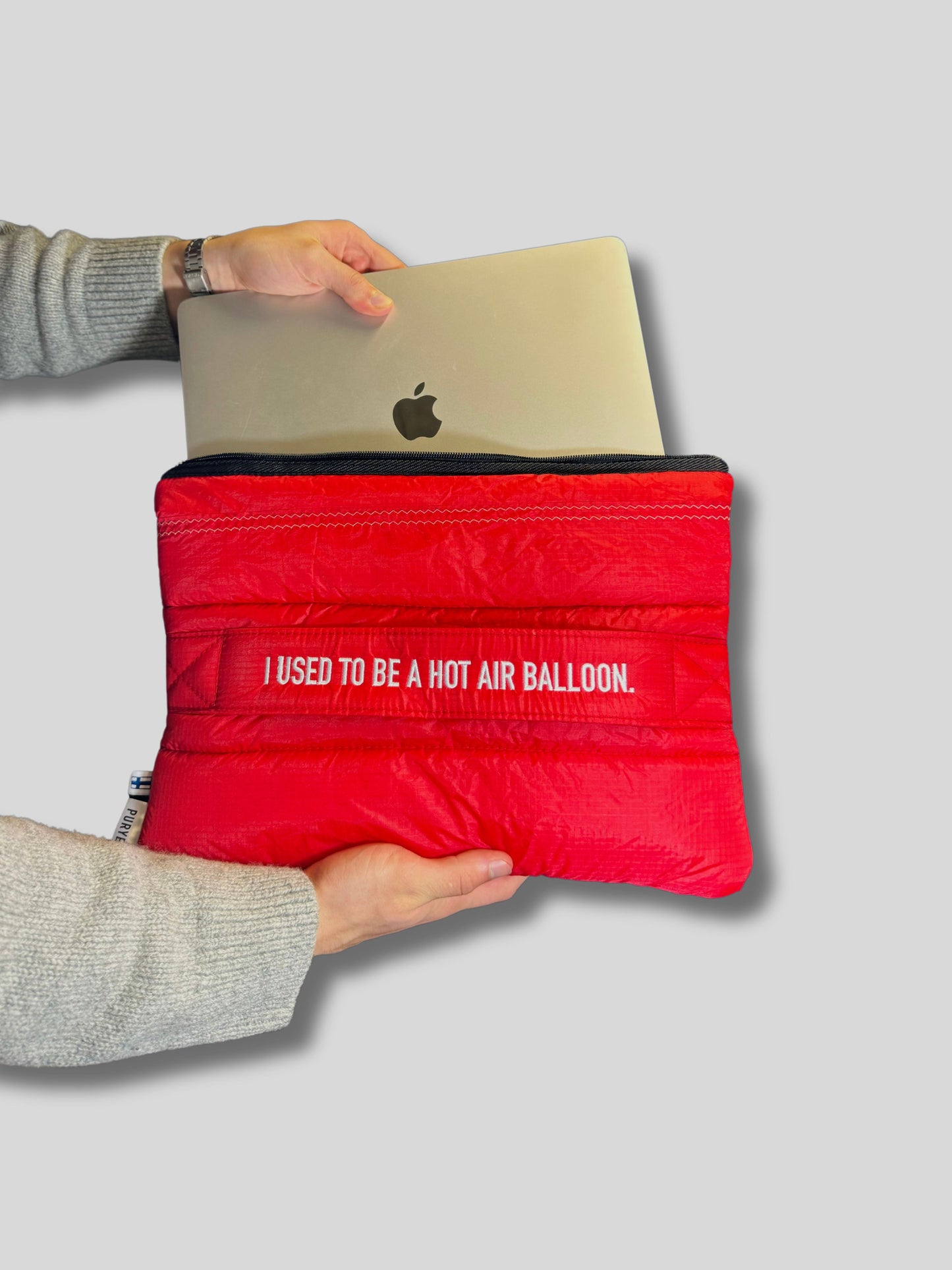 Laptop Sleeve (Recycled hot-air-balloon)